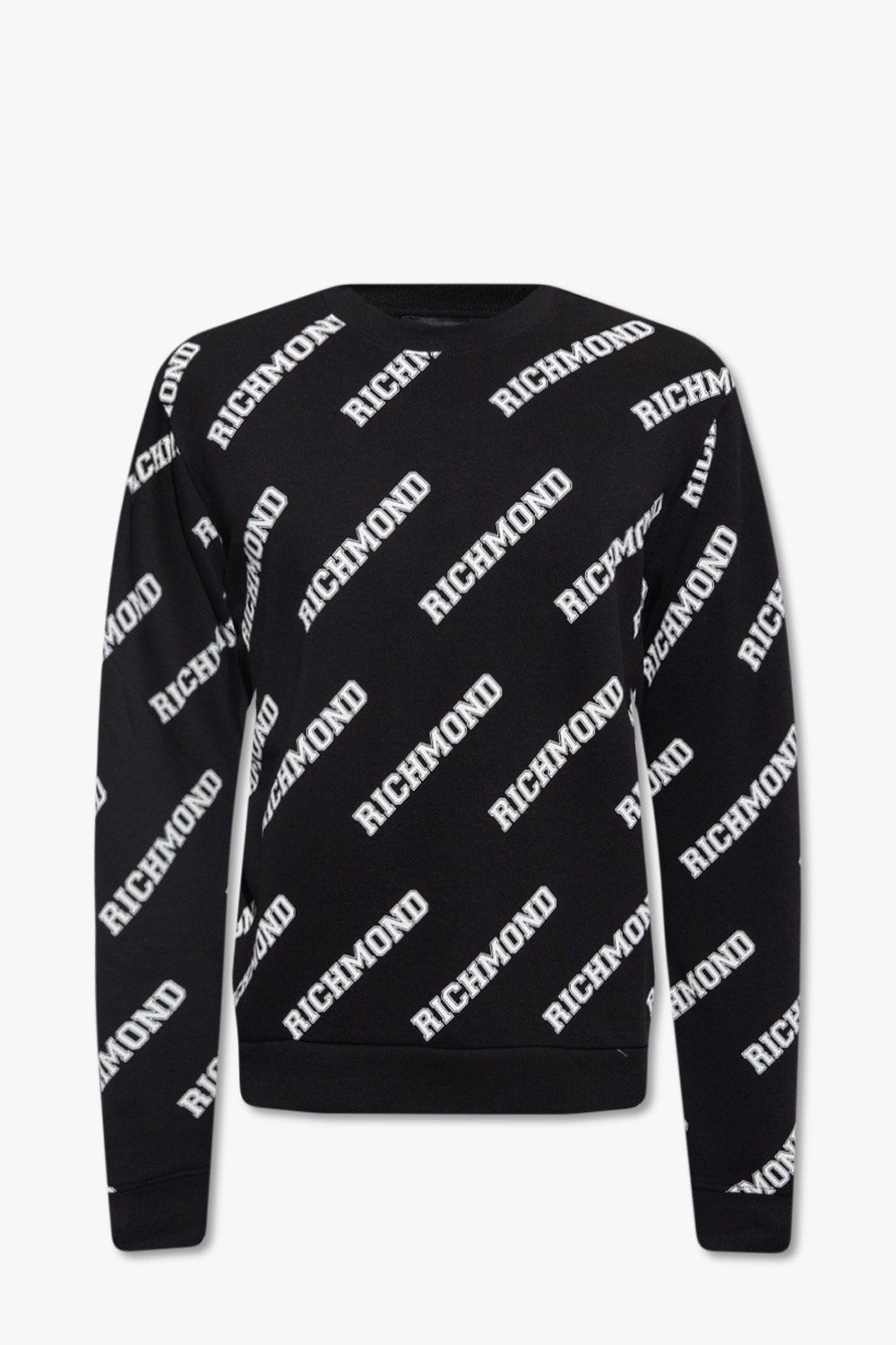 【関税 送料無料】JOHN RICHMOND ロゴ スウェット Jacket on a sweatshirt Print - sweatshirt Print with logo